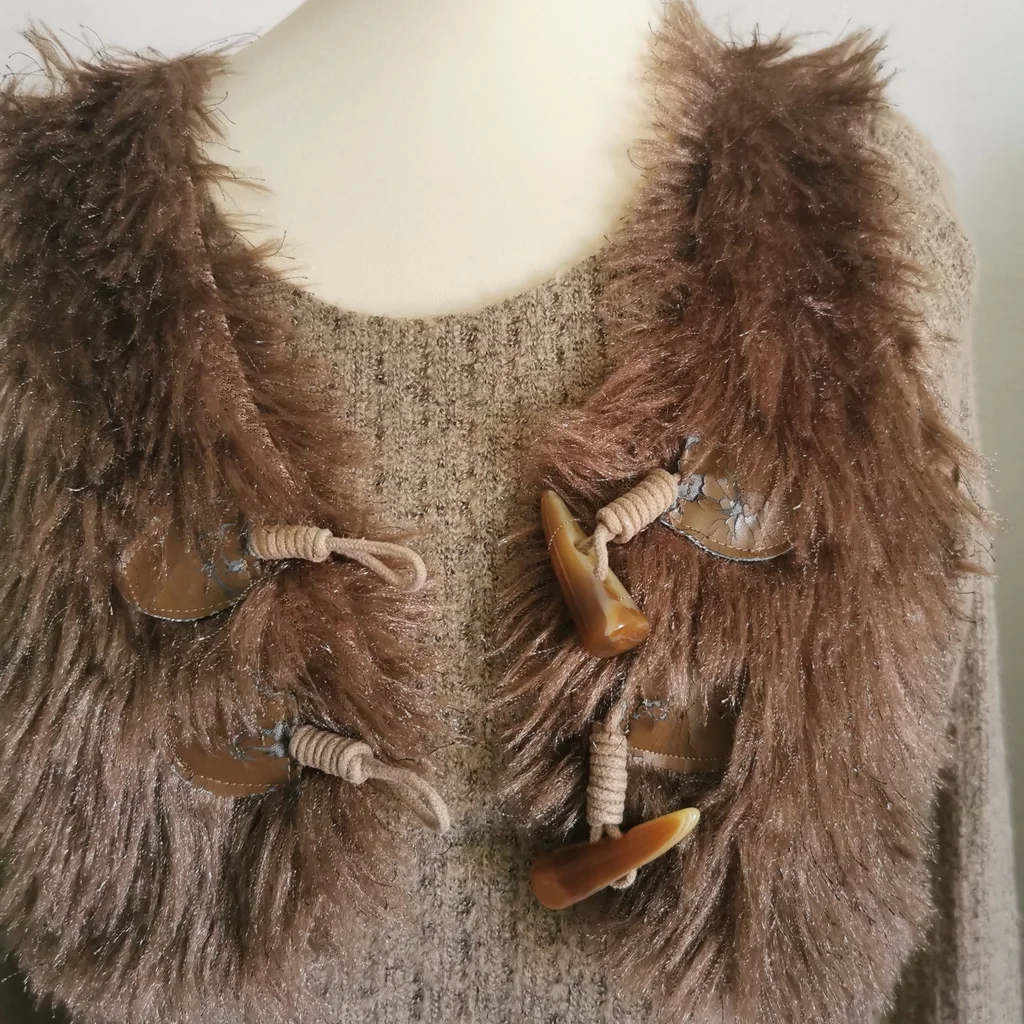 Vestido de dos materiales – photo 3